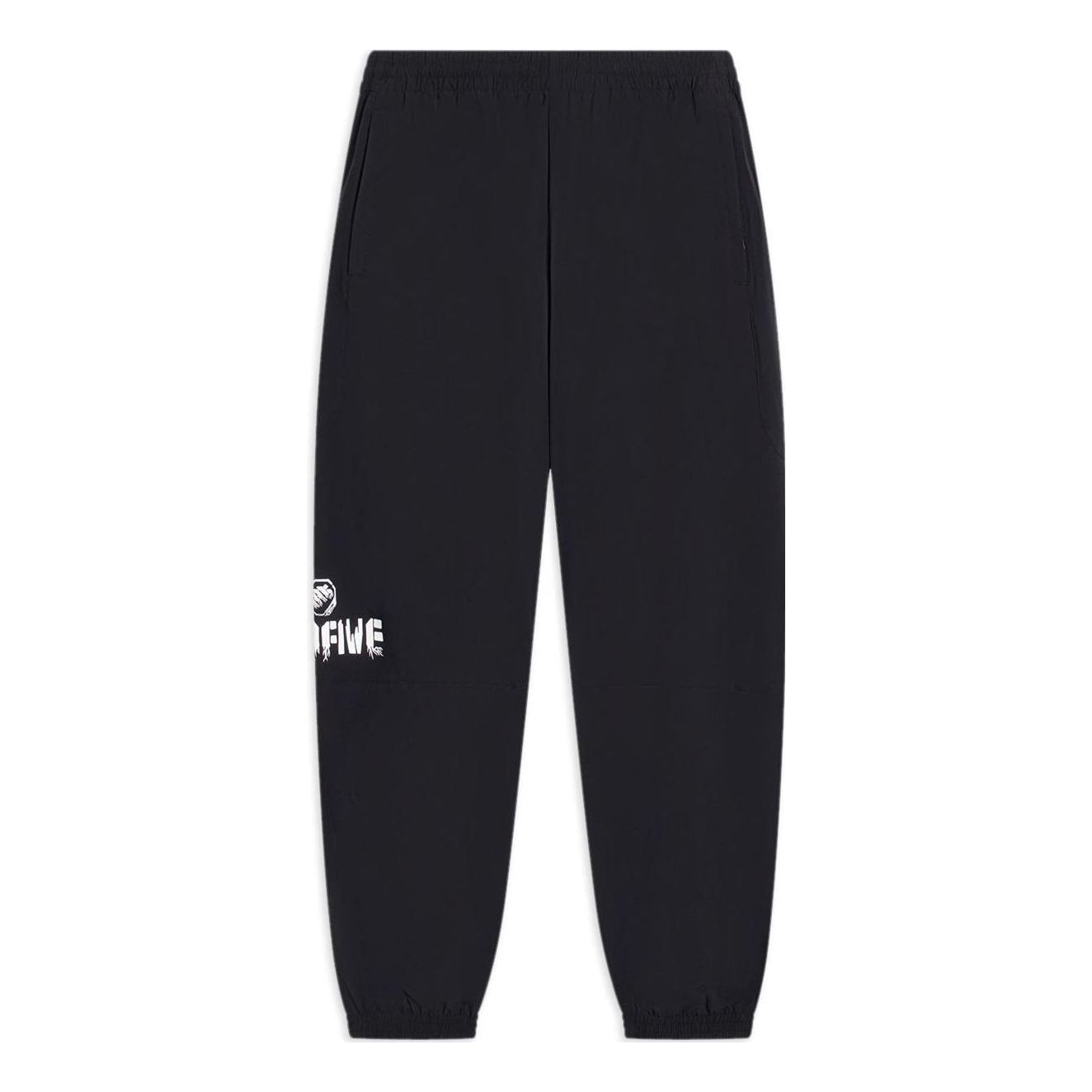 Li-Ning BadFive Logo Sweatpants 'Black' AYKS569-1