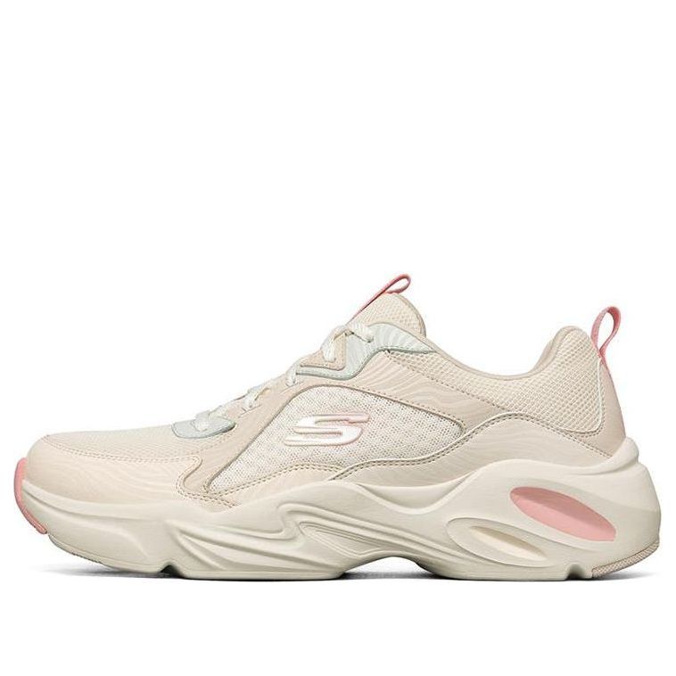 (WMNS) Skechers Stamina Airy Low Top Running Shoes Cream-White 149622-OFWT