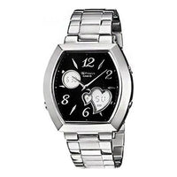 CASIO SHEEN Waterproof Stainless Steel Strap Black Analog SHN-6007D-1ADR