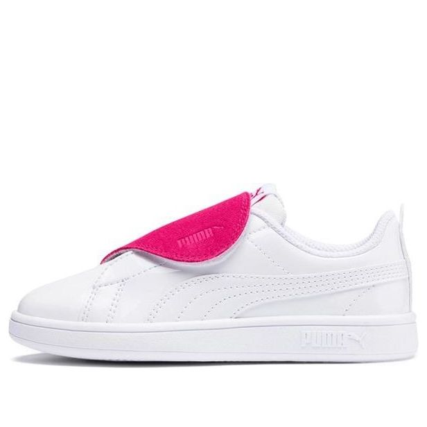 (PS) PUMA Smash Wns Bff Patent Sports Shoes White 370535-01