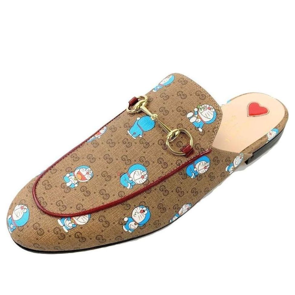 (WMNS) Gucci x Doraemon Princetown Slippers 'Neutral' 655038-2TU10-8967