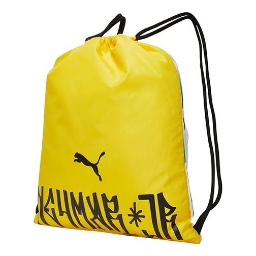 PUMA Neymar Jr Gym Sack 'Yellow Black White Blue Green' 078837-02