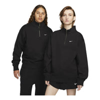 Nike Solo Swoosh 1/4 Zip Top Black DQ5209-010