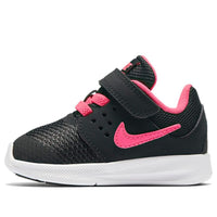 (TD) Nike Downshifter 7 Low-Top Running Shoes Black/Pink 869971-002