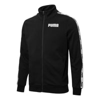 PUMA Printed Regular Fit Bomber Jacket 'Black' 848717-01