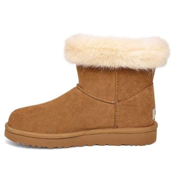 (WMNS) UGG Cathie Snow Boots Brown 1109852-CHE