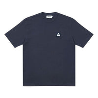 PALACE Minimalistic Triangle Round Neck Short Sleeve Navy Blue T-Shirt P20TS215
