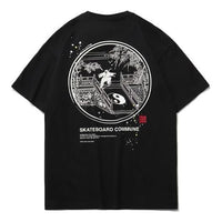 Li-Ning Skateboard Graphic T-shirt 'Black' AHSR081-1