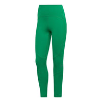 (WMNS) adidas by Stella McCartney Logo Print Leggings Asia Sizing 'Green' HI6148