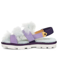 (WMNS) UGG Desert Dream Patent Slingback 'White Blue' 1104230-AGAVE