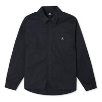 Converse Carpenter Pocket Button Down Long Sleeve Shirt Asia Sizing 'Black' 10022950-A03