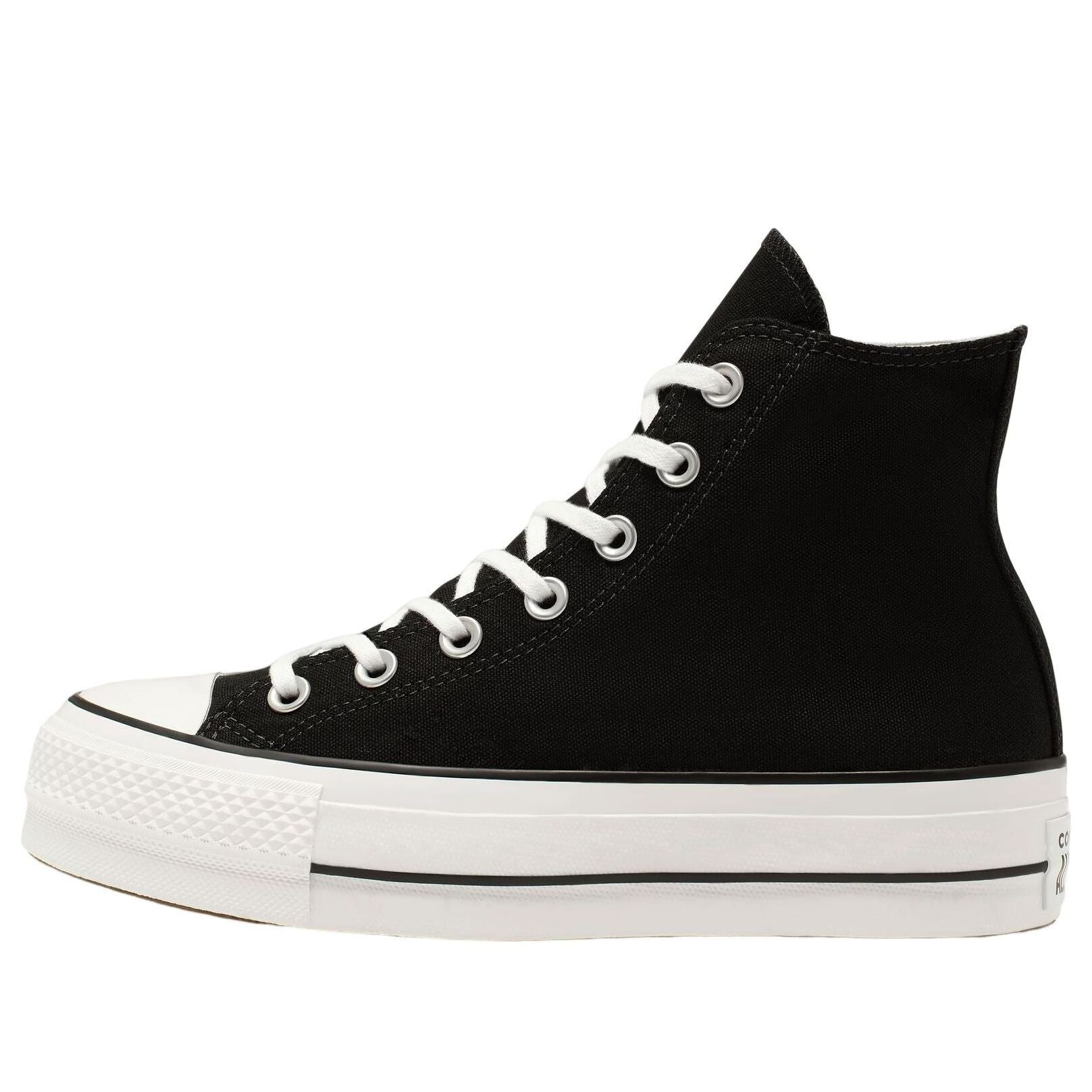 (WMNS) Converse Chuck Taylor All Star Lift High 'Black White' 560845F