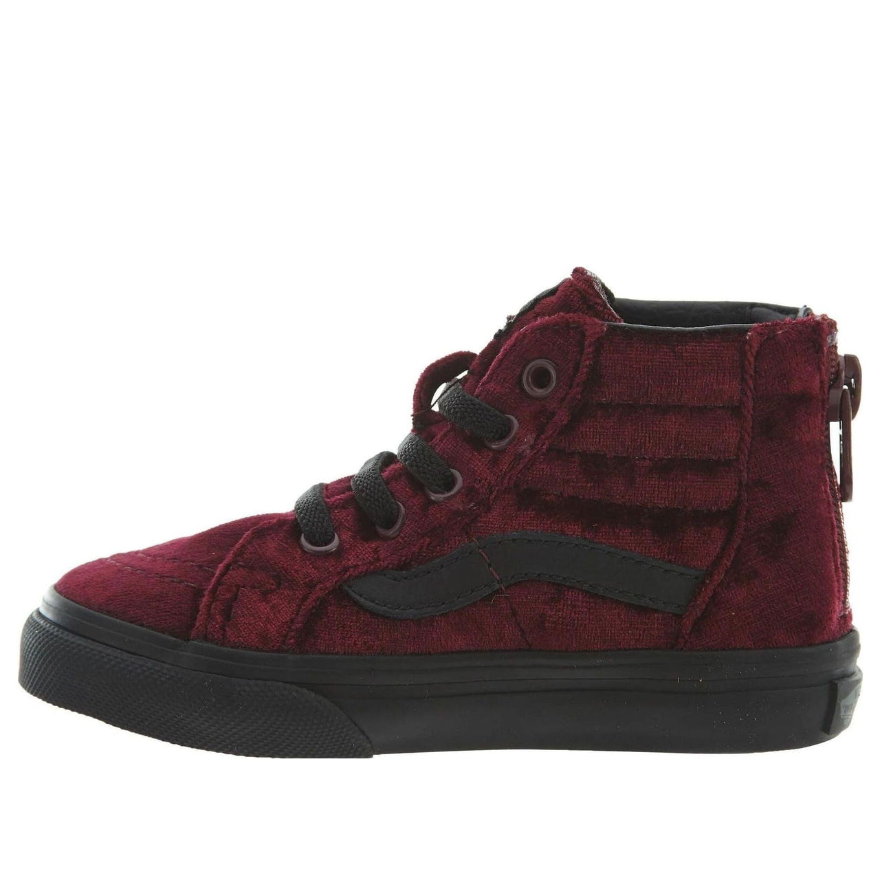 (TD) Vans Sk8-Hi Zip Shoes 'Velvet Red Black' VN0A32R3-F17