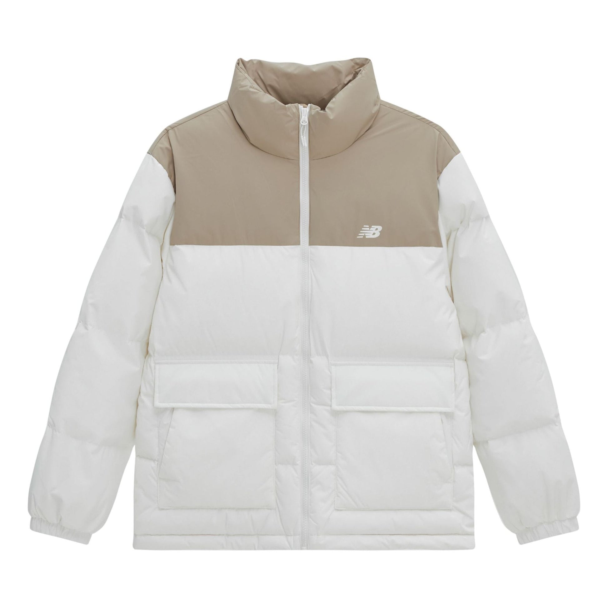 New Balance NBX Academy Puffer Down Asia Sizing 'White Beige' AMJ34304-CIC