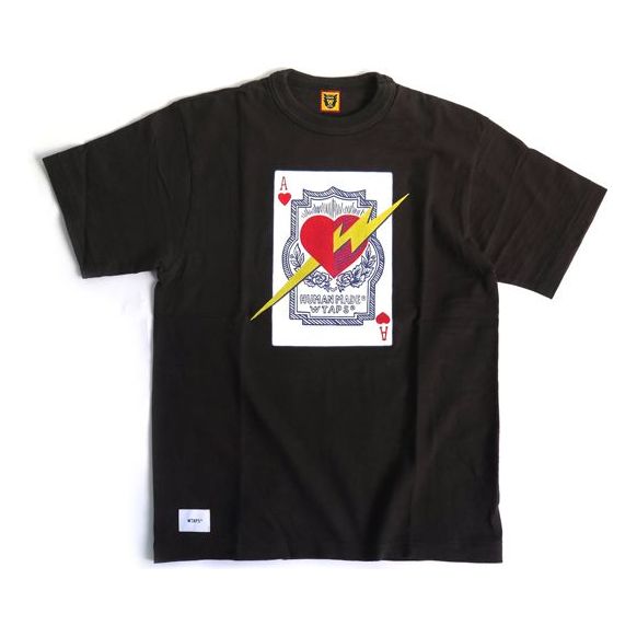 HUMAN MADE x WTAPS Short-Sleeved Unisex Black 1920ZHUD-CSMO3S