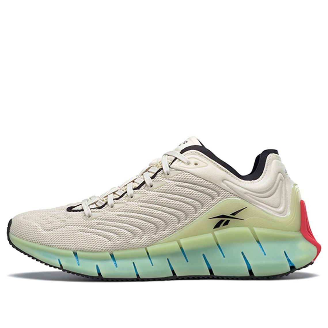 (WMNS) Reebok Zig Kinetica Sports Casual Shoes 'White Green' FV3878