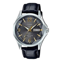 Men's CASIO STANDARD Series waterproof Calendar MTP-E120LY-1A Mens Black Analog MTP-E120LY-1A2021