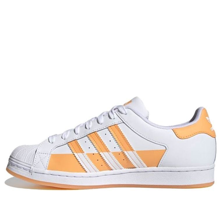 adidas Superstar 'Split - White Hazy Orange' FY7702
