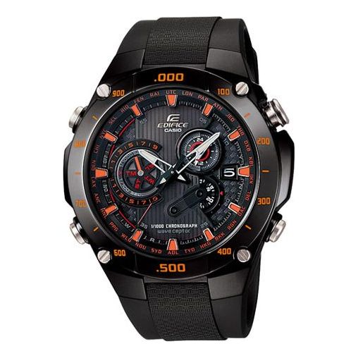 Men's CASIO EDIFICE Series Radio-controlled solar-powered watch EQW-M1100C-1A