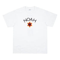 NOAH Nyc Tuff Gong Core Logo Pale White Tee T15FW18WHT