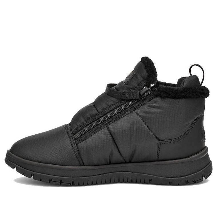 (WMNS) UGG Lakesider Zip Puff 'Black' 1121017-BLK