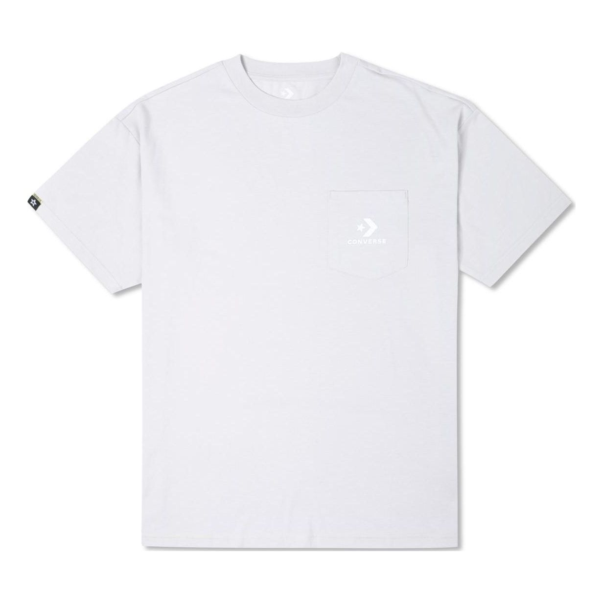 Converse Embroidered Pocket T-Shirt Asia Sizing 'White' 10023283-A02