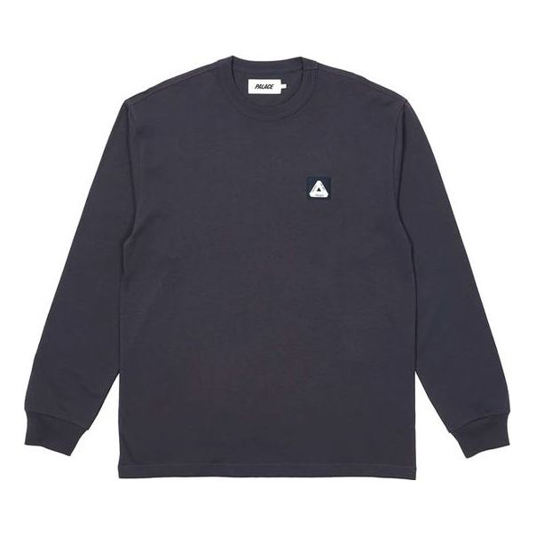 PALACE Logo Printing Round Neck Unisex Navy Blue P20LS011