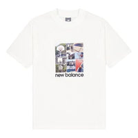 New Balance Hoops Graphic T-Shirt Asia Sizing 'White' MT41598-SST