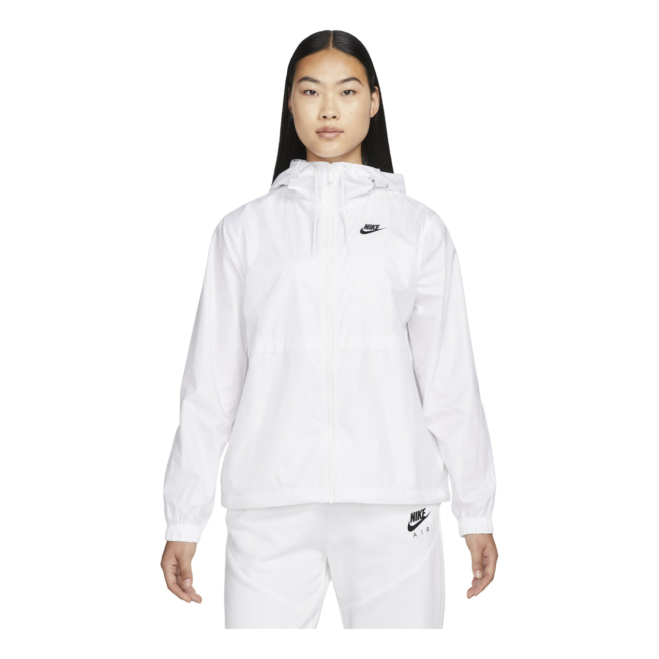 (WMNS) Nike Sportswear Essential Repel Woven Jacket 'White' DM6180-100
