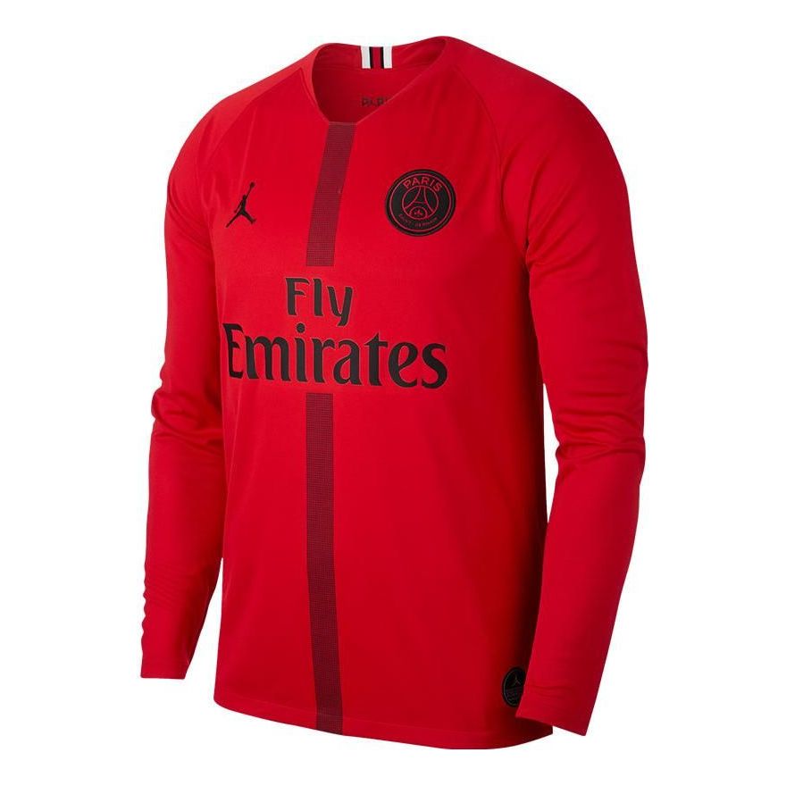 Air Jordan x Paris Saint Germain Goalkeeper Shirt 'University Red Black' AJ2395-659
