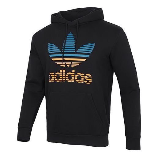 adidas originals Logo Pattern Printing Black GP0158