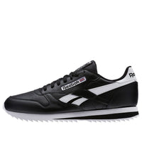 Reebok Classic Leather Ripple Low BP Running Shoes Black BS8298