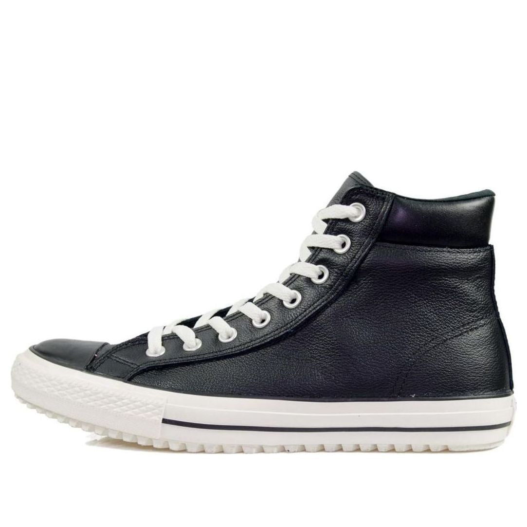Converse Chuck Taylor All Star Boot High Top Leather 'Black' 149387C