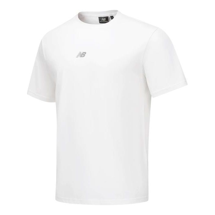 New Balance Logo Print T-Shirt Asia Sizing 'White' 5ED24491-WT