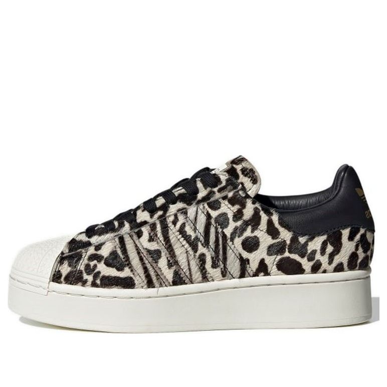 (WMNS) adidas Superstar Bold 'Fuzzy Animal Print' FV3463