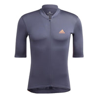adidas The Short Sleeve Cycling Jersey Asia Sizing 'Grey' HM6427