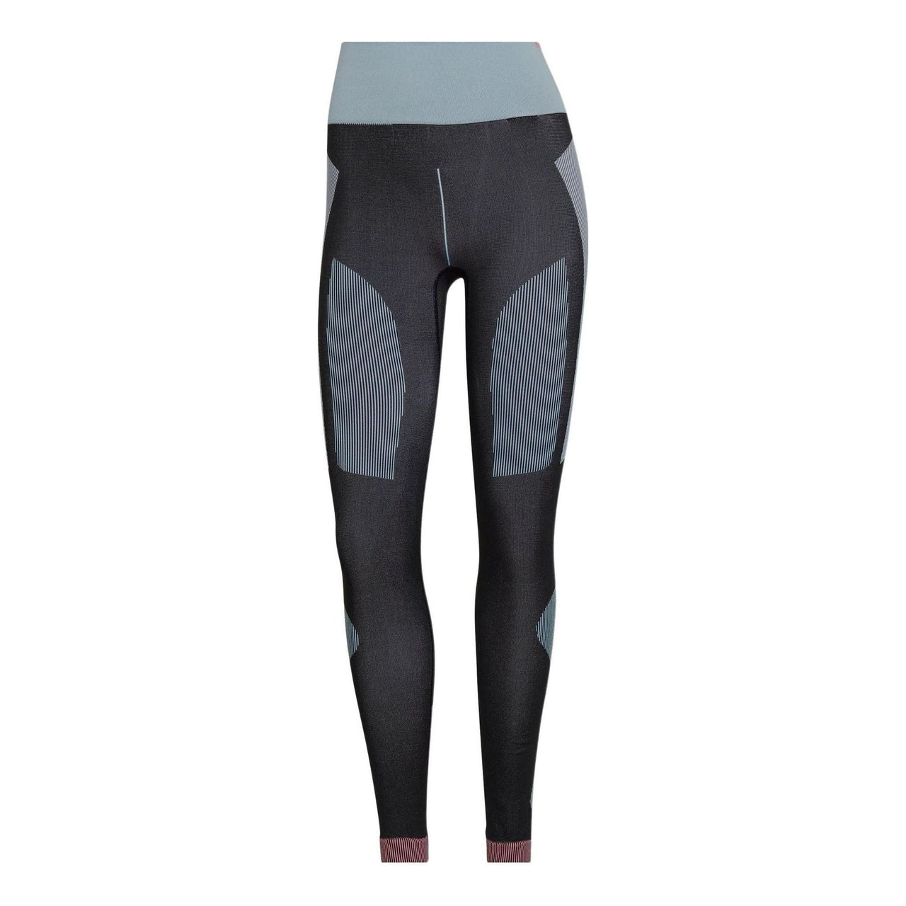 (WMNS) adidas by Stella McCartney TrueStrength Yoga Knit Tights Asia Sizing 'Black' HG8786