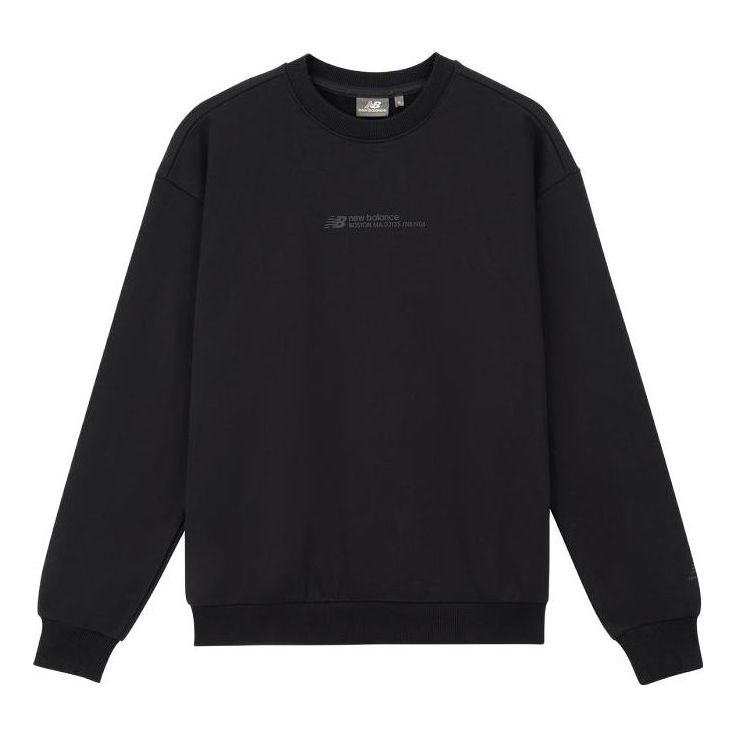 New Balance Casual Sweatshirt Asia Sizing 'Black' 5CD37231-BK