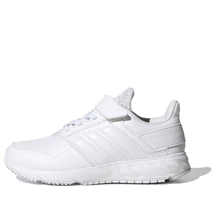 (GS) adidas Fortafaito Elastic Laces Top Strap K 'White' FY6665