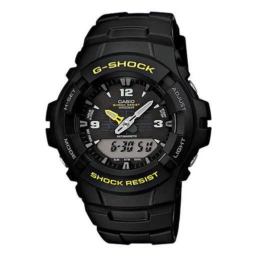 CASIO G-Shock Analog-Digital 'Black' G-100-9CM