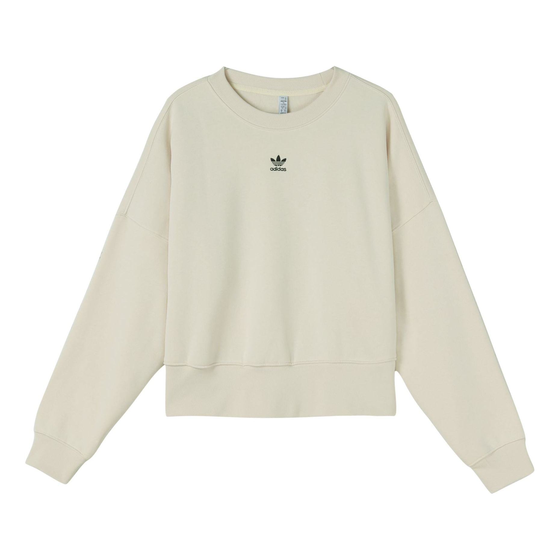 (WMNS) adidas Adicolor Sweaters Asia Sizing 'Beige' H40022