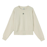 (WMNS) adidas Adicolor Sweaters Asia Sizing 'Beige' H40022