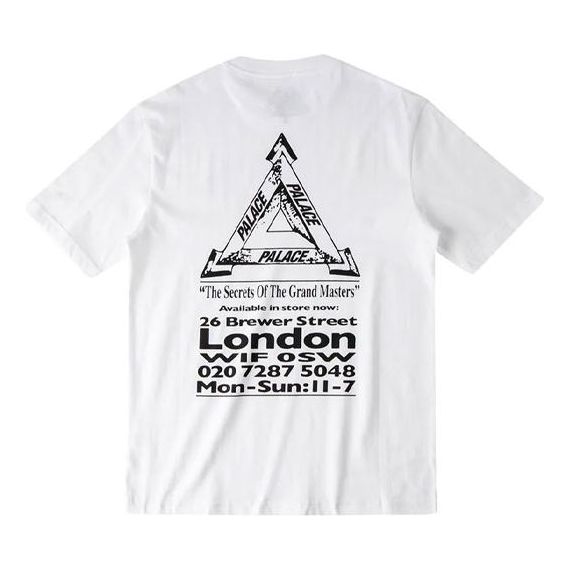 Men's PALACE Grand Master Short Sleeve White P15TS022