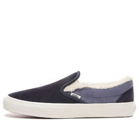 Vans Suede And Sherpa Classic Slip-On 'Blue White' VN0A38F7UM1