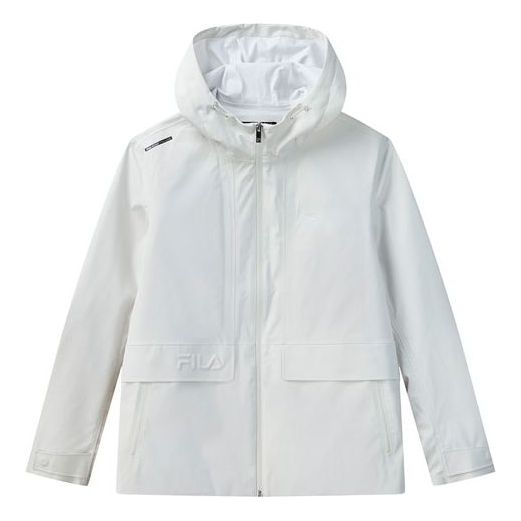 FILA Casual Woven Hooded Jacket White F11M112716F-IV