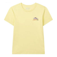 (WMNS) FILA JAGGER Sports Short Sleeve Yellow F11W028176F-YE