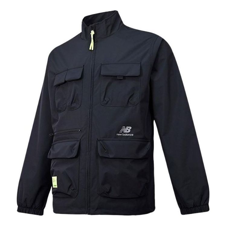 New Balance Multi Pocket Jacket Asia Sizing 'Black' AMJ21368-BK