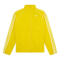 adidas originals BLC SST Windbreaker Retro Sports Windproof Jacket Yellow ED6082