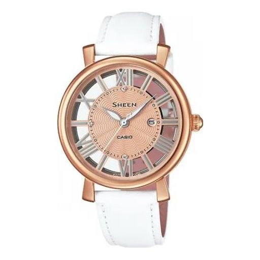 CASIO Female SHEEN Japan / South Korea Fashion Quartz SHE-4047PGL-7A