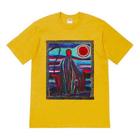 Supreme SS19 Reaper Tee Printing Short Sleeve Unisex Yellow SUP-SS19-10445